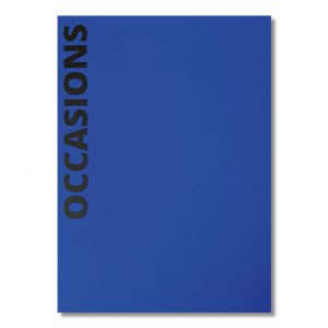 livre bleu sur fond blanc ecrit sur le livre occasions